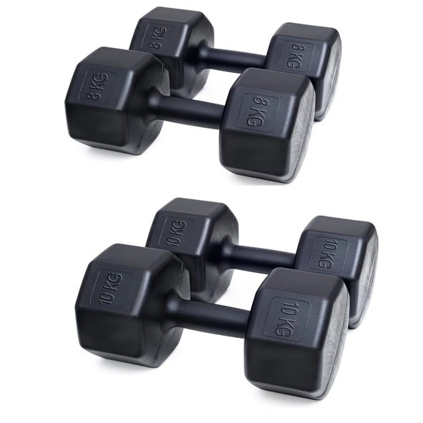 Ps Spor 36 Kg 2 Li Dambıl Set (8 Kg) X 2 Adet 10 Kg X 2 Adet