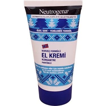 Neutrogena Konsantre El Kremi Parfümlü - 75 ml | Yoğun Nemlendirme ve Onarım