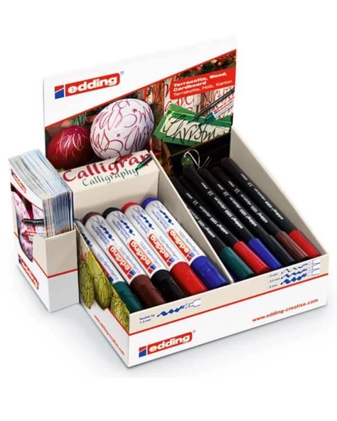 Edding Kaligrafi Kalemi 38li Set
