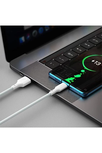 2 Adet 1.5 Metre Usb To Type C Şarj Ve Data Kablosu, Ultra Hızlı Kırılmaz Kopmaz Kablo