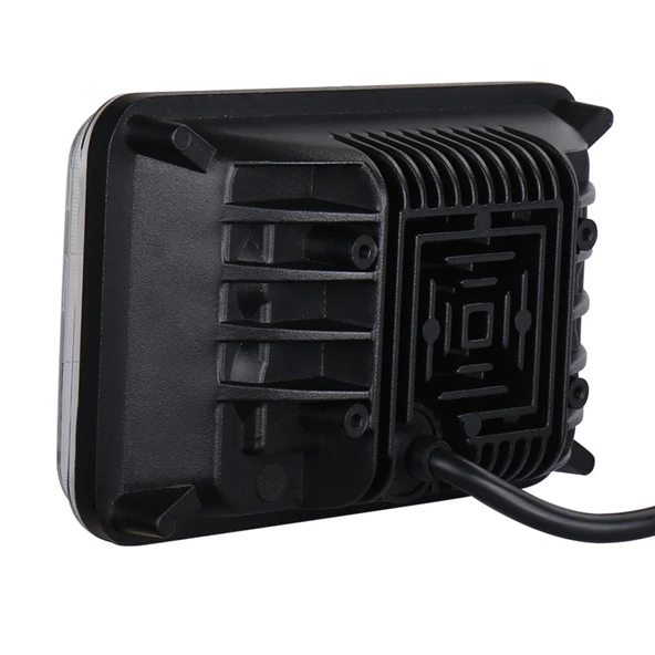 Space Sis lambası 5 inç kare 12-32v set/ LASS307 - 3