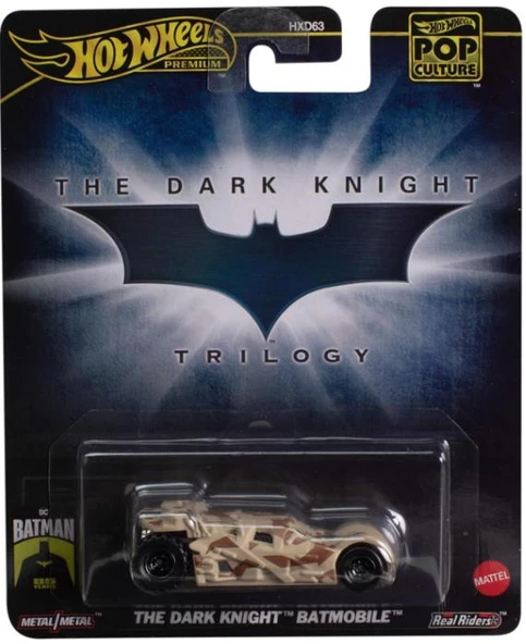 Hot Wheels Premium Pop Culture The Dark Knight Batmobile HXD97 ürün görseli