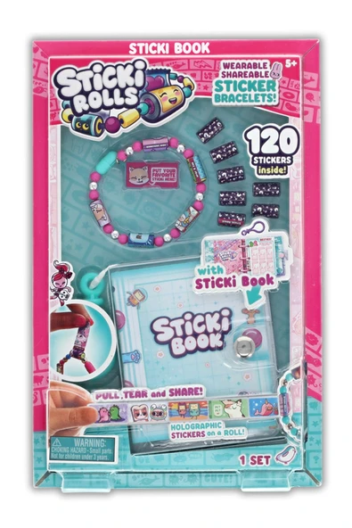 Sticki Rolls Sticki Book Pack 70'Lİ - 4