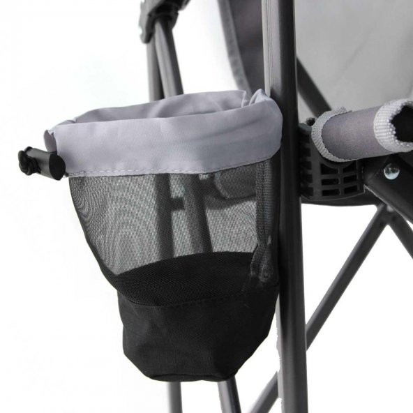 Gci Outdoor Eazy Kamp Sandalyesi XL Siyah - 2