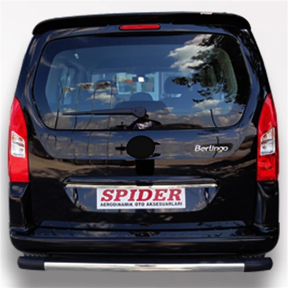Citroen Berlingo 1 Arka Titan Alüminyum Koruma Siyah 1996-2008