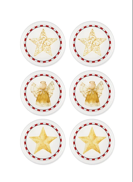 The Mia Globe Yılbaşı Temalı 24 Parça Çay Servis Takımı - 3