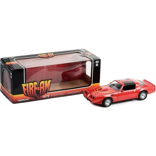 Greenlight 1:18 1979 Pontiac Firebird Kırmızı Model Araba - 3