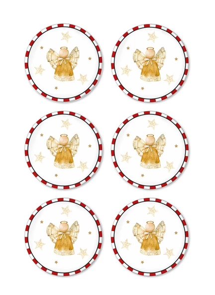 The Mia Globe Yılbaşı Temalı 24 Parça Çay Servis Takımı - 2