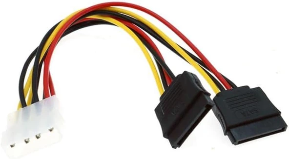 PX-4929 Molex to Sata Power x2 Çoklayıcı, Sata power Çoklayıcı 2li