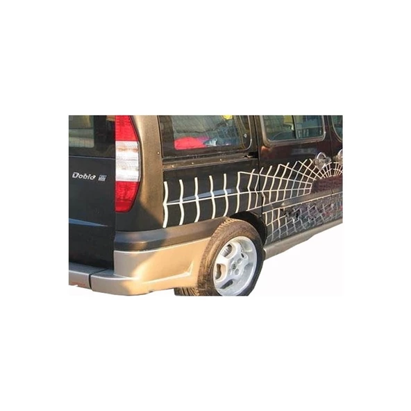 Fiat Doblo 1 Arka Tampon Altı 2 Prç (Sensörsüz) Fiber 2000-2010