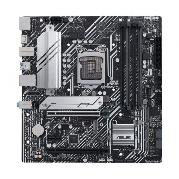 ASUS PRIME B560M-A Intel B560 Soket 1200 DDR4 5000MHz(OC) M.2 Anakart - 2
