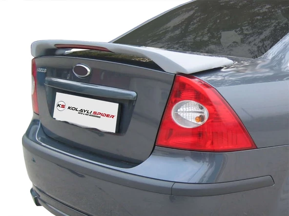 Ford Focus 2 SD Spoiler Bagaj Yüksek (Işıklı) Fiber 2005-2011