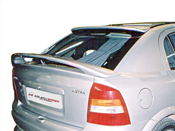 Opel Astra G HB Spoiler Bagaj Yüksek (Işıklı) Fiber 1998-2009