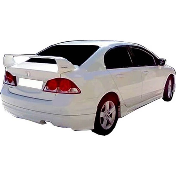 Honda Civic 7 Spoiler Bagaj Yüksek (Işıklı) Fiber 2001-2005