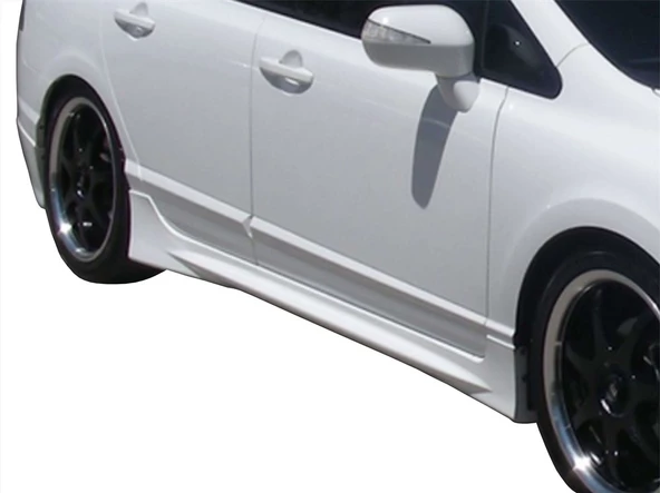Honda Civic 8 Marşpiyel (Mugen Md) 2 Prç Fiber 2006-2011