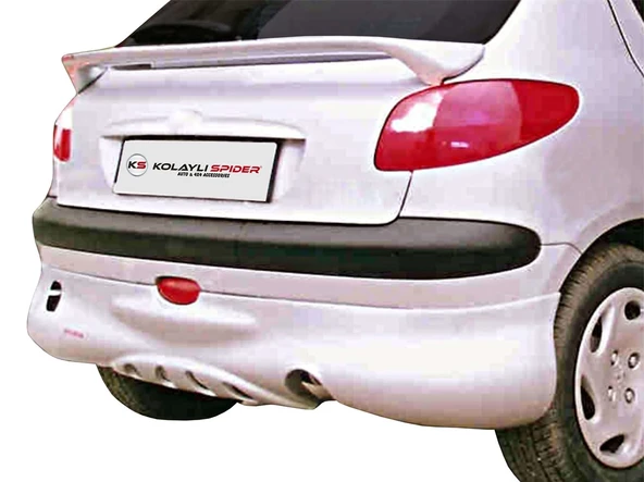 Peugeot 206 Arka Tampon Altı (Telli) Fiber 1998-2012