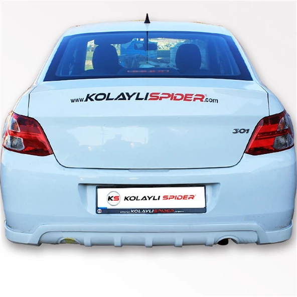 Peugeot 301 Arka Tampon Altı Fiber 2013 ve Sonrası