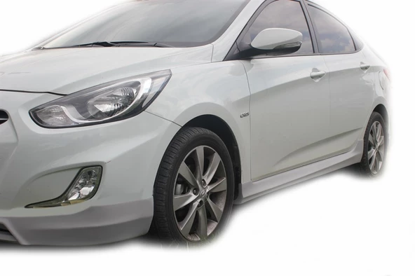 Hyundai Accent Blue RB Marşpiyel 2 Prç Fiber 2011 ve Sonrası - 2
