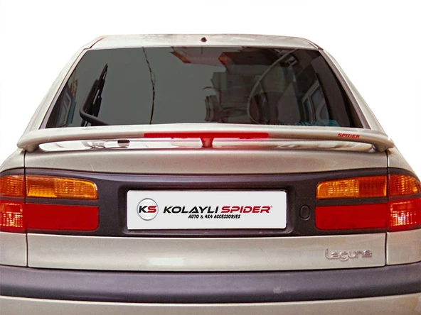 Renault Laguna 1 Spoiler Bagaj Yüksek (Işıklı) Fiber 1996-2002