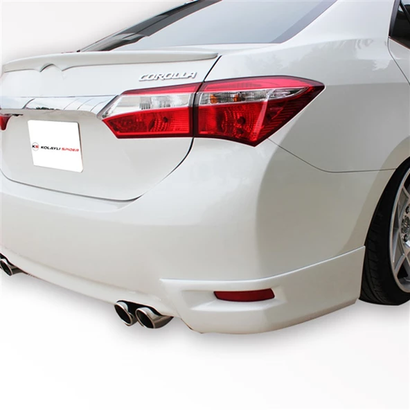 Corolla 11 E170 Arka Tampon Altı 2 Prç Fiber 2014 ve Sonrası - Resim 3