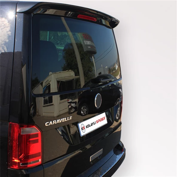 VW Caravelle T6 Spoiler Bagaj Gt Md:1 Fiber 2015 ve Sonrası