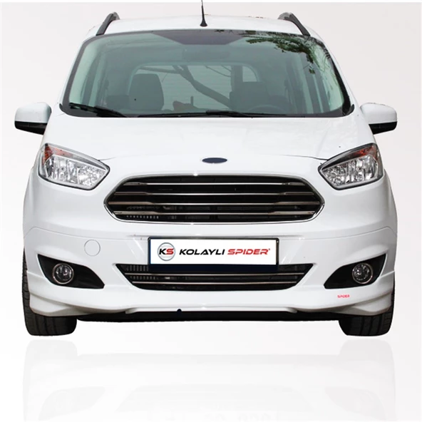 Ford Courier Ön Tampon Çıtası 2 Prç Krom 2014-2017 - 3