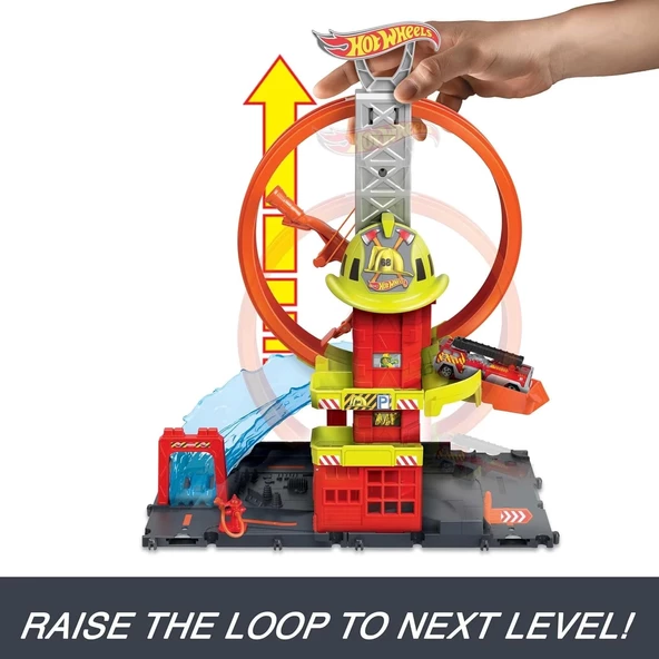 Hot Wheels Çember Pistli Iftaiye Istasyonu Hkx41 - 3