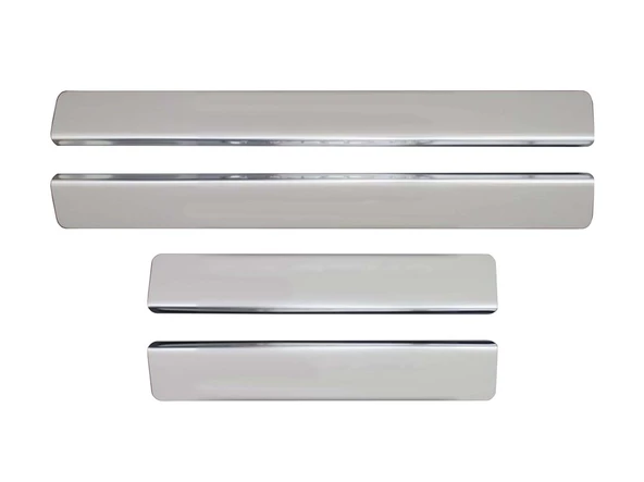 Renault Captur Kapı Eşiği 4 Prç Krom (Yazısız) 2013 ve Sonrası - Resim 2