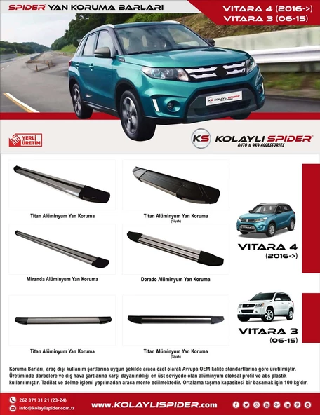 Suzuki Vitara 4 Sis Farı Çerçevesi 2 Prç Krom 2016 ve Sonrası - 3