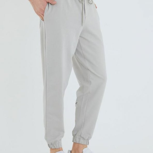 Gri Erkek Eşofman Altı 1KXE8-44792-03 - 5