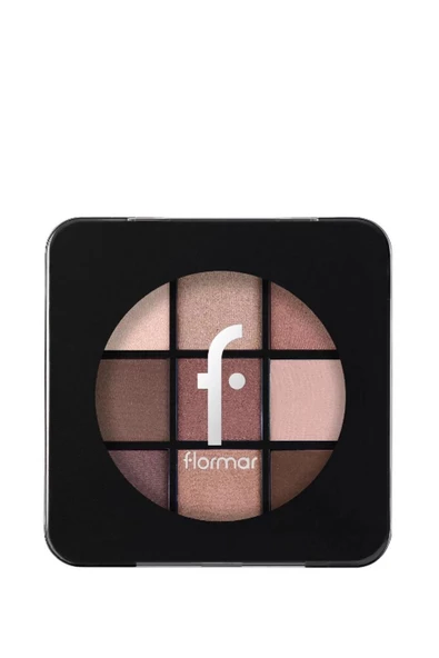 Flormar Mat & Işıltılı Kremsi Far Paleti - Eye Shadow Palette - 004 Follow Your Heart- 8682536048460 - 4