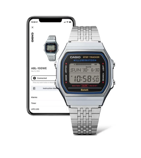 Casio Abl-100we-1adf Unisex Kol Saati Bluetoothlu-CA105