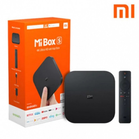 Xiaomi Mi Box S 4K Android TV Box Media Player HDR - Dolby DTS - Chromecast