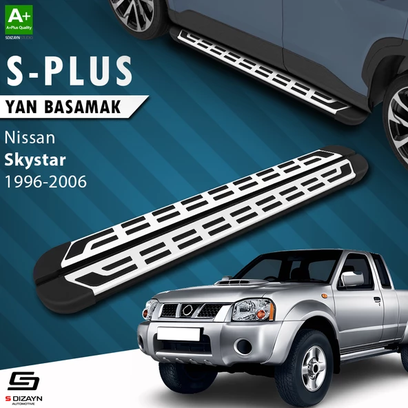 S-Dizayn Nissan Skystar S-Plus Gri Yan Basamak 193 Cm 1996-2006 A+ Kalite