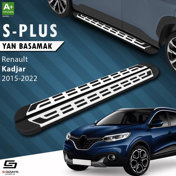 S-Dizayn Renault Kadjar S-Plus Gri Yan Basamak 173 Cm 2015-2022 A+ Kalite