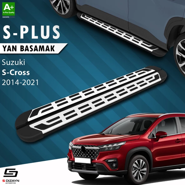 S-Dizayn Suzuki SX4 2 S-Cross S-Plus Gri Yan Basamak 173 Cm 2014-2021 A+ Kalite