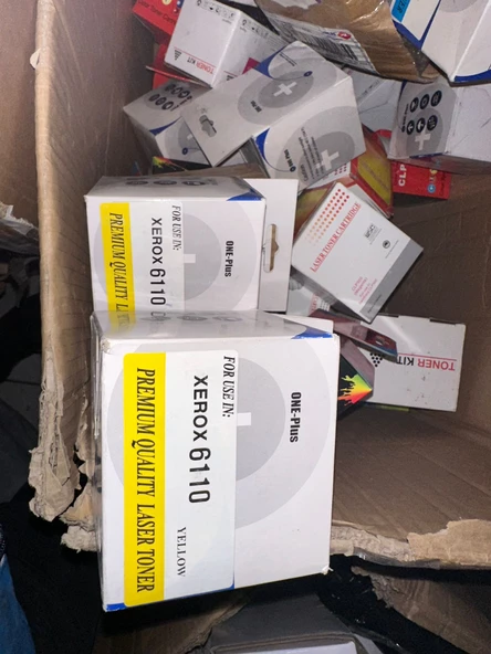 Xerox Phaser 6110-106R01204 Sarı Toner MUADİL