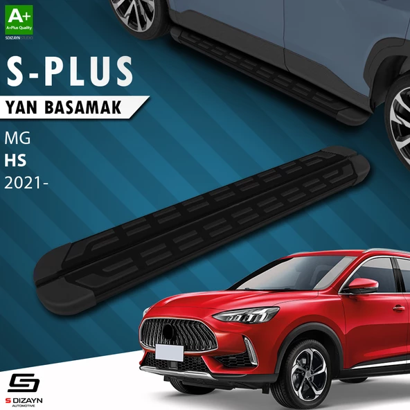 S-Dizayn MG HS S-Plus Siyah Yan Basamak 183 Cm 2021 Üzeri A+ Kalite