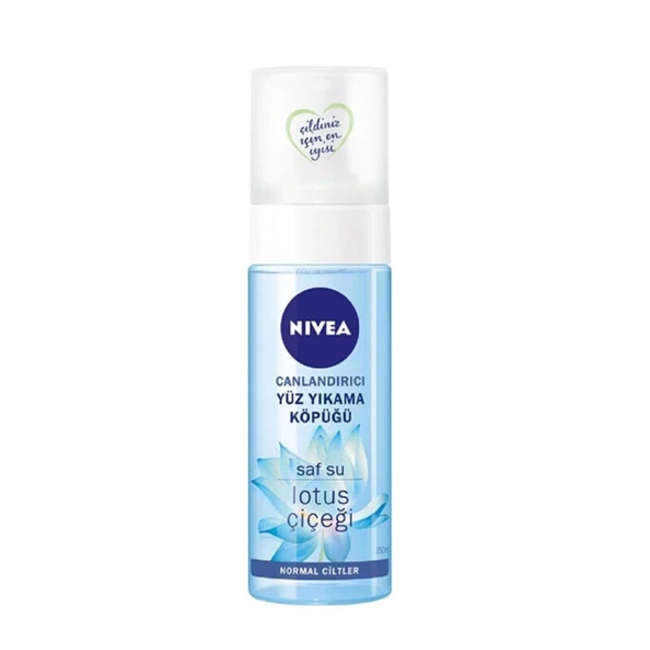 NIVEA Canlandırıcı Yüz Yıkama Köpüğü - 150 ml | Derinlemesine Temizlik ve Nemlendirme