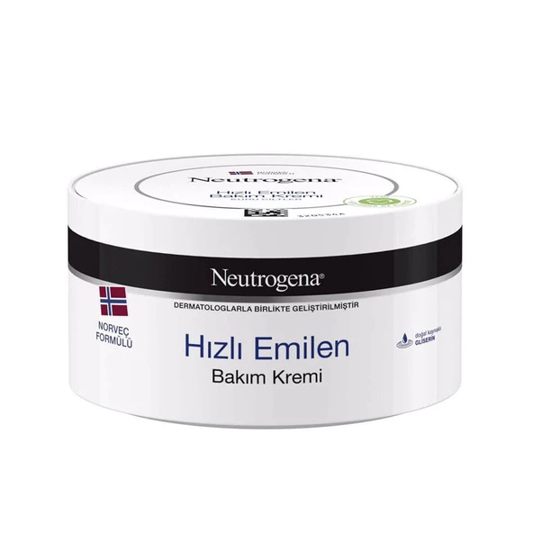 Neutrogena Hızlı Emilen Bakım Kremi - 200 ml| Uzun Süre Etkili Nemlendirme