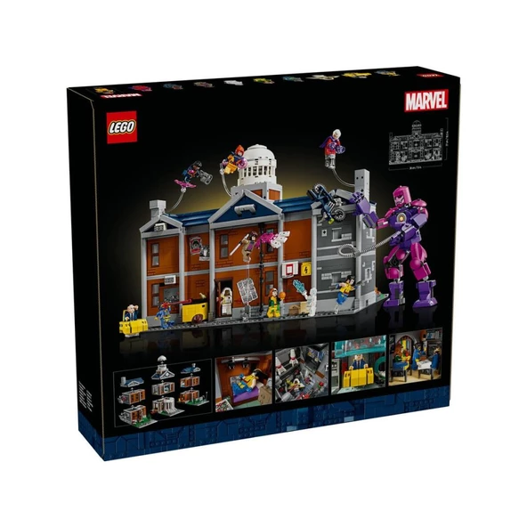 LEGO Marvel 76294 X-Men: X-Mansion (3093 Parça) - Resim 5