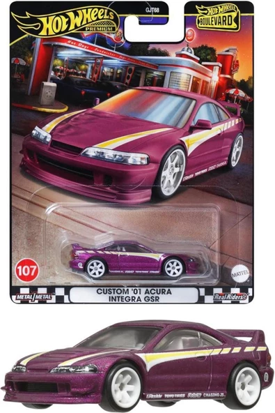 Hot Wheels Boulevard Custom 2001 Acura Integra GSR GJT68 HRT77
