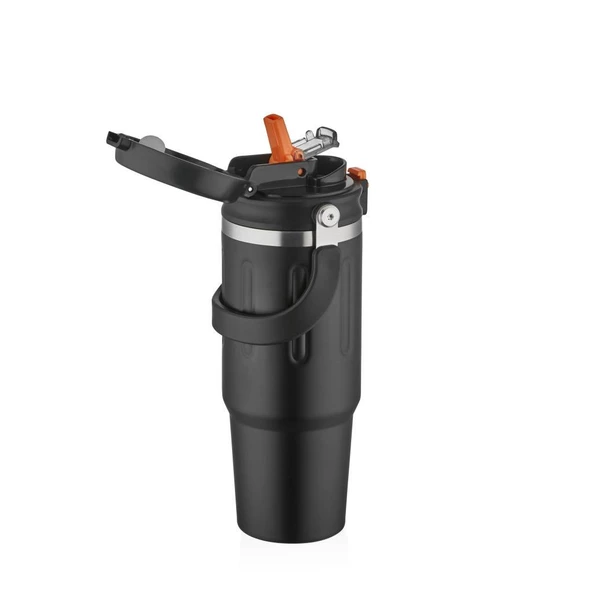 Shotay Termos Bardak 900Ml Siyah - 2