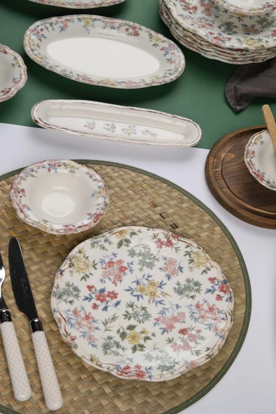 Porser Fulya Mira Kahvaltı Takımı 6 Kişilik 14 Parça FLY14KAHPRS1060 - 3