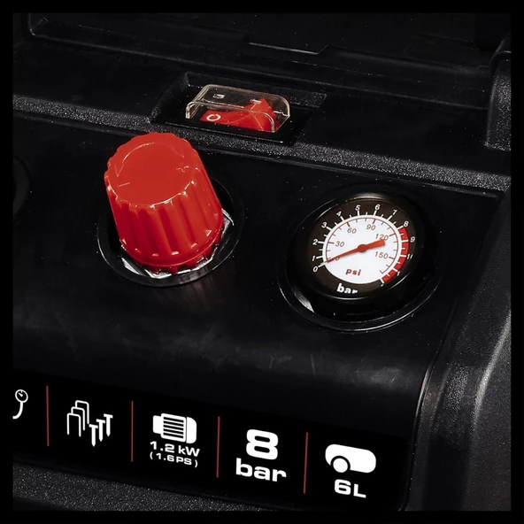 Einhell TC-AC 190/6/8 OF Hava Kompresoru - 3