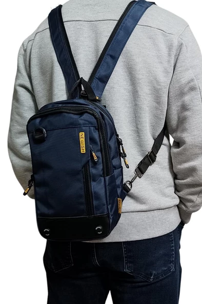 Body Bag Çanta Erkek Göğüs Sırt Çantası Fonksiyonel Kullanım BadyBag 30*17 Cm - 7