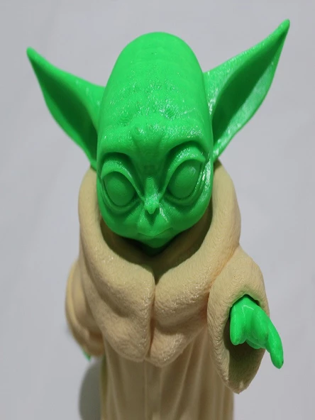 3D Baby Yoda Oyuncak Figürü - 3