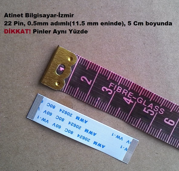 Awm 20624 80C 60V Vw-1 Flex Kablo 22 Pin 22-0.5-5A ürün görseli 1