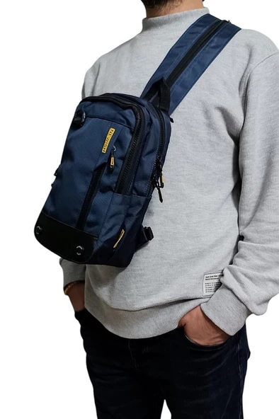 Body Bag Çanta Erkek Göğüs Sırt Çantası Fonksiyonel Kullanım BadyBag 30*17 Cm - 5
