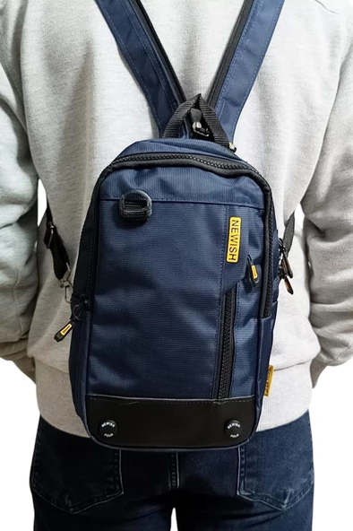 Body Bag Çanta Erkek Göğüs Sırt Çantası Fonksiyonel Kullanım BadyBag 30*17 Cm - 8